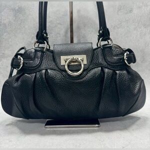 Salvatore Ferragamo AU21-6317 Gancini Marisa Satchel Bag